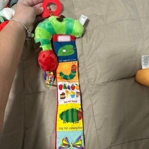 Source Unknown Vibrant Caterpillar Plush Toy